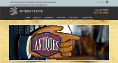 Desktop Screenshot of antiquetraderappraisals.com